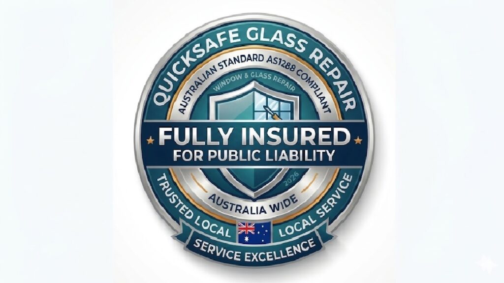 QuickSafe Glass Repair - AS1288 Compliant & Fully Insured