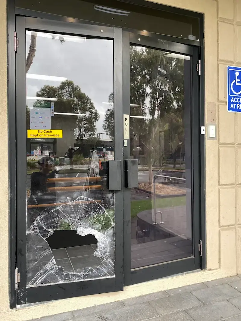 sliding door glass replacement in Truganina, Melbourne.