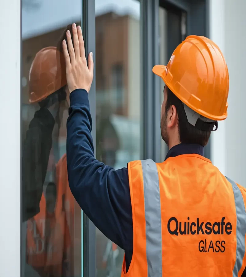 Residential and commercial window glass replacement in St Albans and Keilor by local glazier QuickSafe